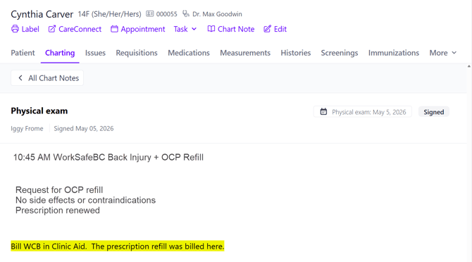 wcb split